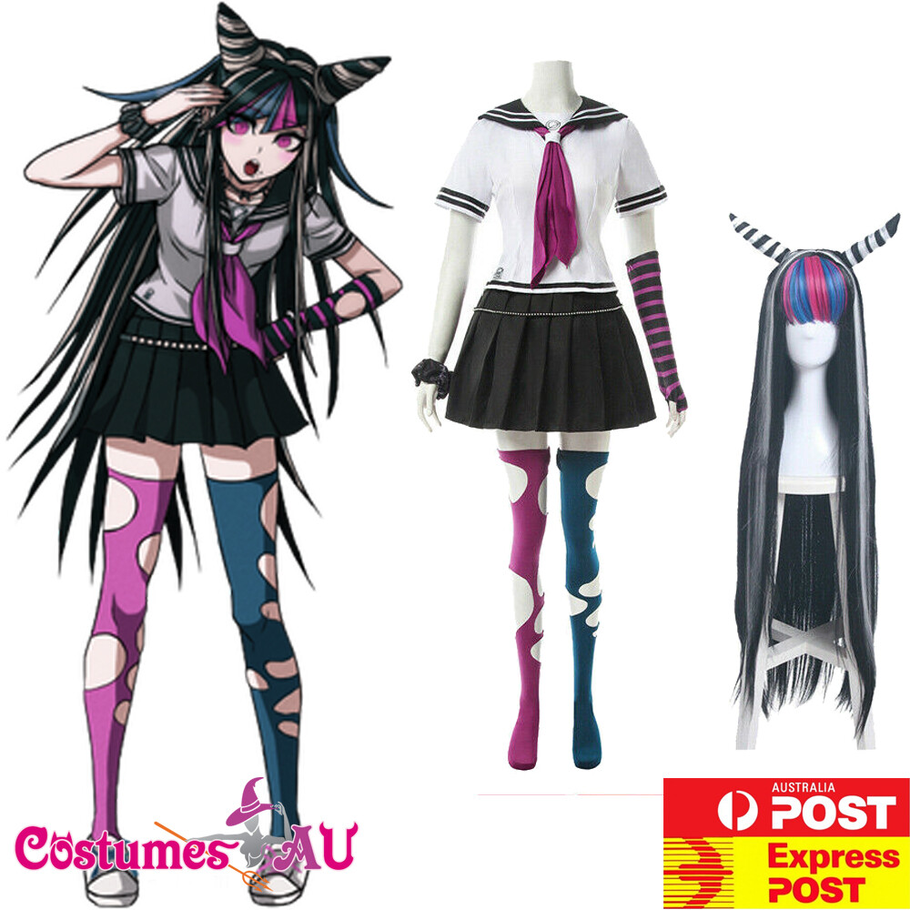 Girls Danganronpa Cosplay Costume Mioda Ibuki Unifrom Full Set