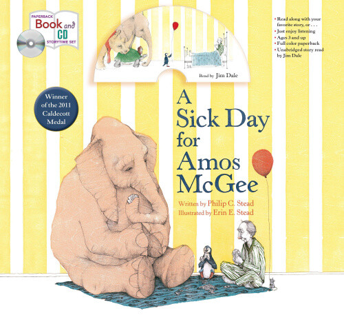 A Sick Day for Amos McGee: Book &amp; CD Storytime Set (MacMillan Young ...