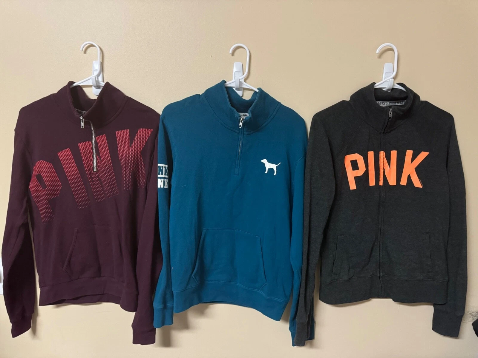 victoria-secret-vs 3 pair sweatshirt