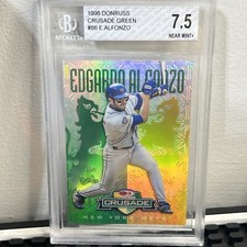 1998 Donruss Crusade Green # 86 Edgardo Alfonzo 177/250 SP