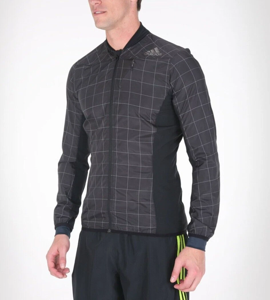 Men s Adidas SMT Supernova Tech Running Reflective Light Jacket