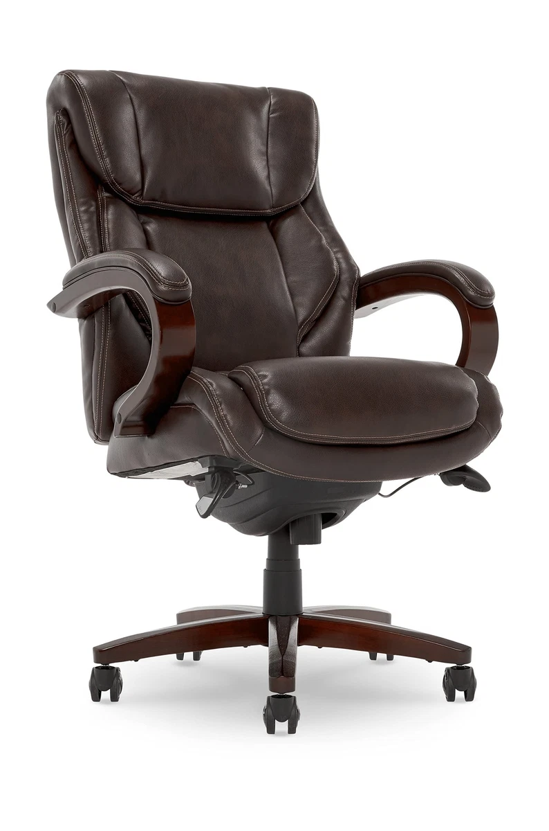 La Z Boy Bellamy Bonded Leather Executive Office Chair with Memory