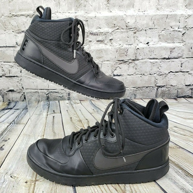 nike mid cut court borough winter