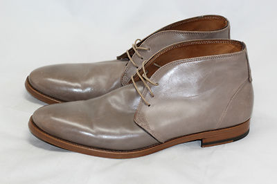 Antonio Maurizi Chukka Black Ankle Leather Boots - Visone  display picture 3