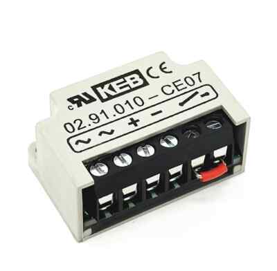 KEB 02.91.010-CE07 275VAC 0,45*Uin 1,2A Half-wave brake rectifier 