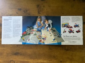 Vintage 1983 Legoland Lego Pamphlet Space Castle Town