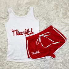 Women's "Thicc Fil A" Tank  Short Set IN STORES NOW 
