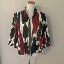 Chicos Open Jacket Blazer NEW MSRP 129 Size 1 Or Ladies 8