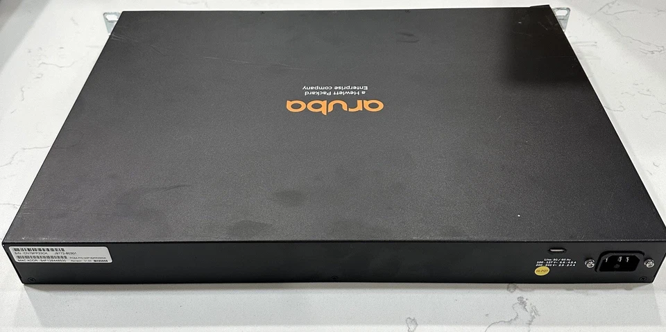 ARUBA J9772A 2530-48G PoE+ 48 PORT ETHERNET SWITCH W/ RACK EARS J9772-60301 - Image 2 of 2