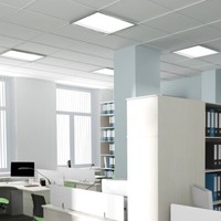 Einbaulampe Deckenlampe Panel Led Rasterleuchte Wohnzimmerlampe Weiß 4Er Set