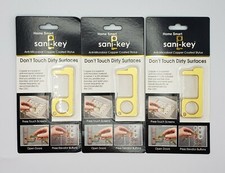 (3) Home Smart Sani-Key Copper Coated Stylus Anti-Microbial don’t Touch Surface
