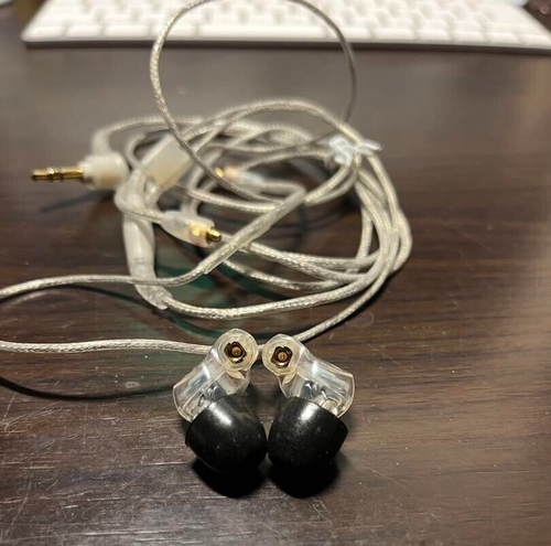 SHURE SE535-CL-A Sound Isolating In-Ear Headphones Clear From Japan - Picture 2 of 7