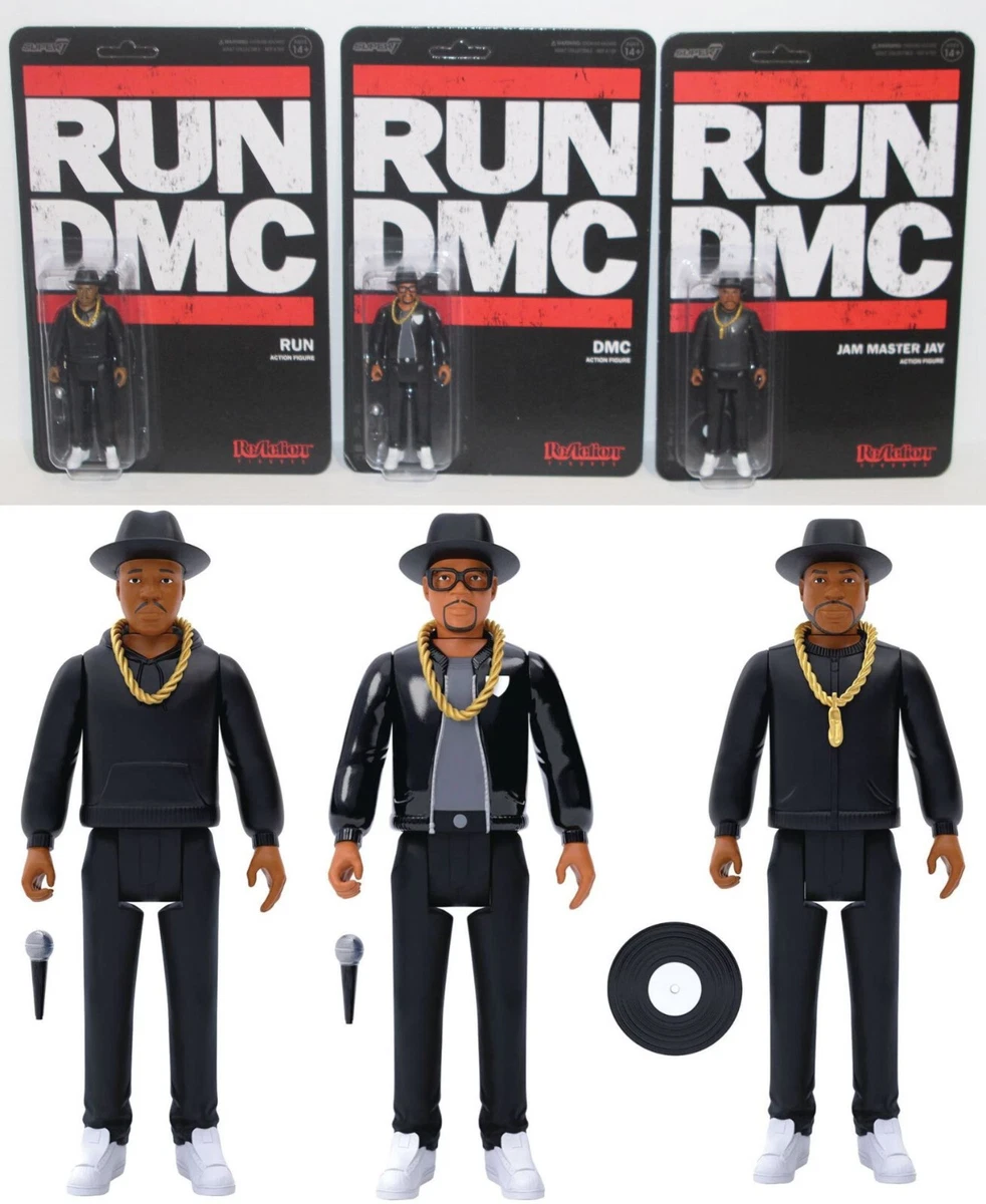 NIP - RUN DMC Hip Hop Complete Set Super7 3.75