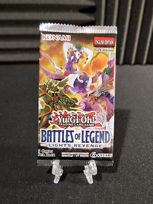 Yu-Gi-Oh! Battles Of Legend Light's Revenge BLLR 1st Edition Booster Pack -  New | eBay