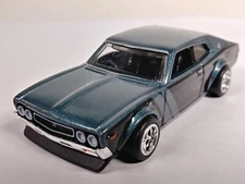 Nissan Laurel 2000 SGX Hot Wheels 2022 Boulevard #45 Gray MiniRR5SPM 1:64 Loose