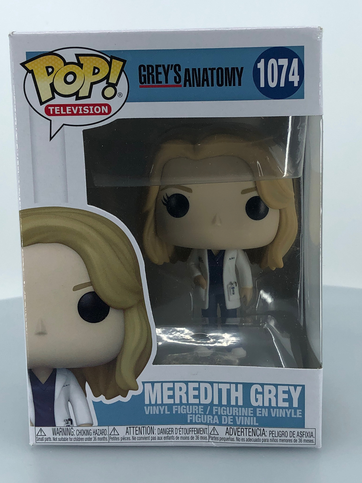 Funko Pop! Television Grey'S Anatomy Meredith Grey #1074 Vinyl Figure Damaged
