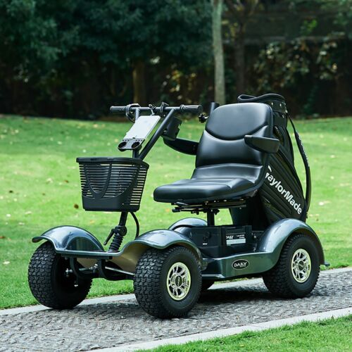 Lithium Battery 4 wheels ride on Golf Mobility Scooter Cart Buggy Trolley DM416 - Picture 8 of 24