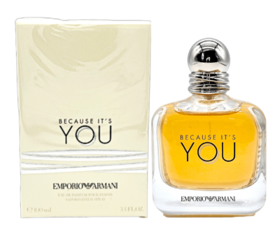 Emporio Armani Because It's You for Women 3.3 oz Eau De Parfum