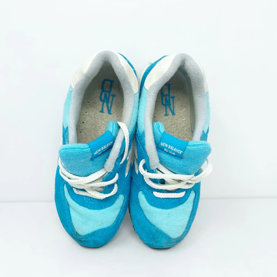 New Balance Boys 574 V5 KL574E5I Blue Running Shoes Sneakers Size 10 W - Image 4 of 4