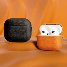 Leather Case For Apple AirPods Pro 3/Pro 2 4th 3rd 2nd Earphone Protective Cover