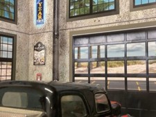 Full RC 1/10 Scale Garage Wall Decal Sticker Diorama - Tide  Torque Garage