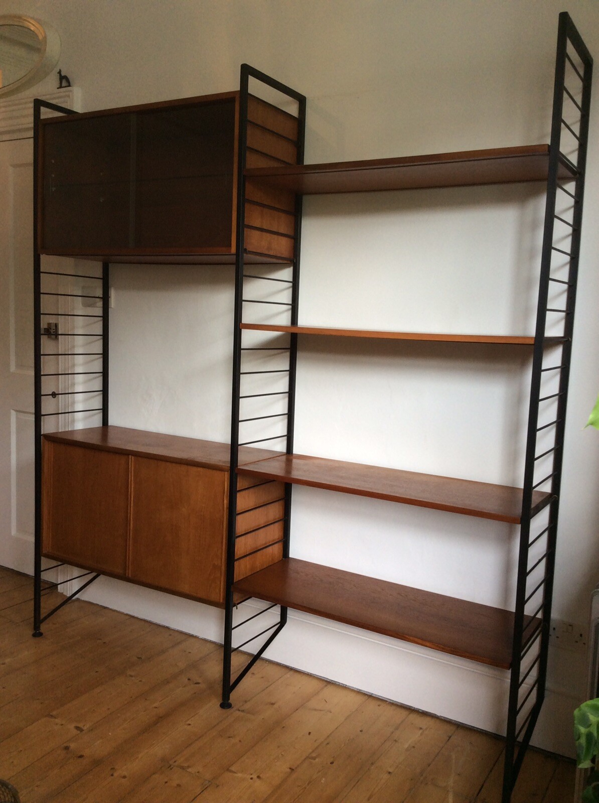 Ladderax 2 Bay Mid Century Vintage eBay
