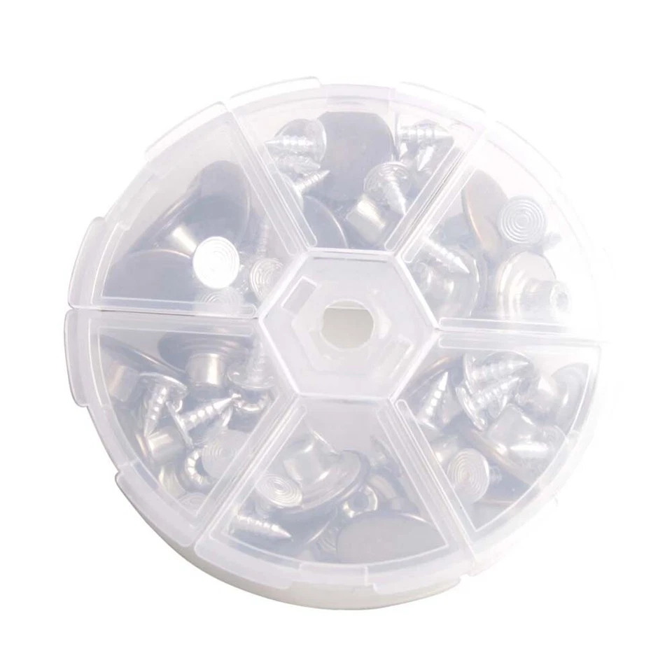 27 Sets Jean Button Replacements Kit W/ Rivets 14mm and 17mm - Image 4 of 4