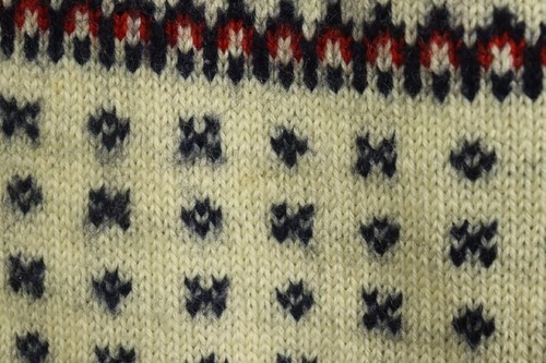 Vintage Dale Of Norway Cream Knitted Long Sleeve Fair Isle Pullover Sweater - Picture 13 of 18