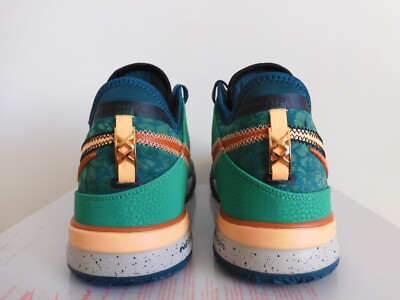 NIKE ZOOM LEBRON NXXT GEN GENERATION GEODE TEAL GREEN SZ 15
