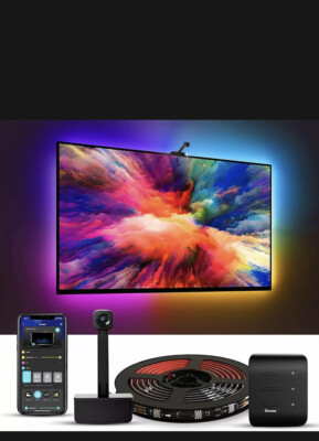 Govee Immersion WiFi LED TV Hintergrundbeleuchtung mit Kamera, Dreamview T1