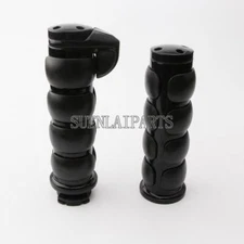 Black 1" Hand Grips For Harley-Davidson Electra Glide Ultra Classic EFI FLHTCUI
