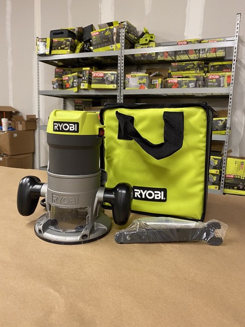 Ryobi R1631K 8.5 Amp 1-1/2 Peak HP Fixed Base Router Kit for sale ...