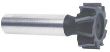 Made in USA 1-3/8" Diam x 5/16" Face Width, Carbide-Tipped, 8 Teeth, Shank Co...