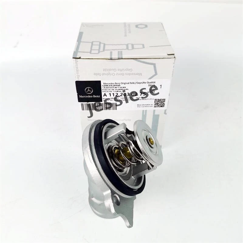 Engine Coolant Thermostat 1122030275 For Benz ML320 ML350 ML430 ML500 R500 S350 - Image 2 of 4