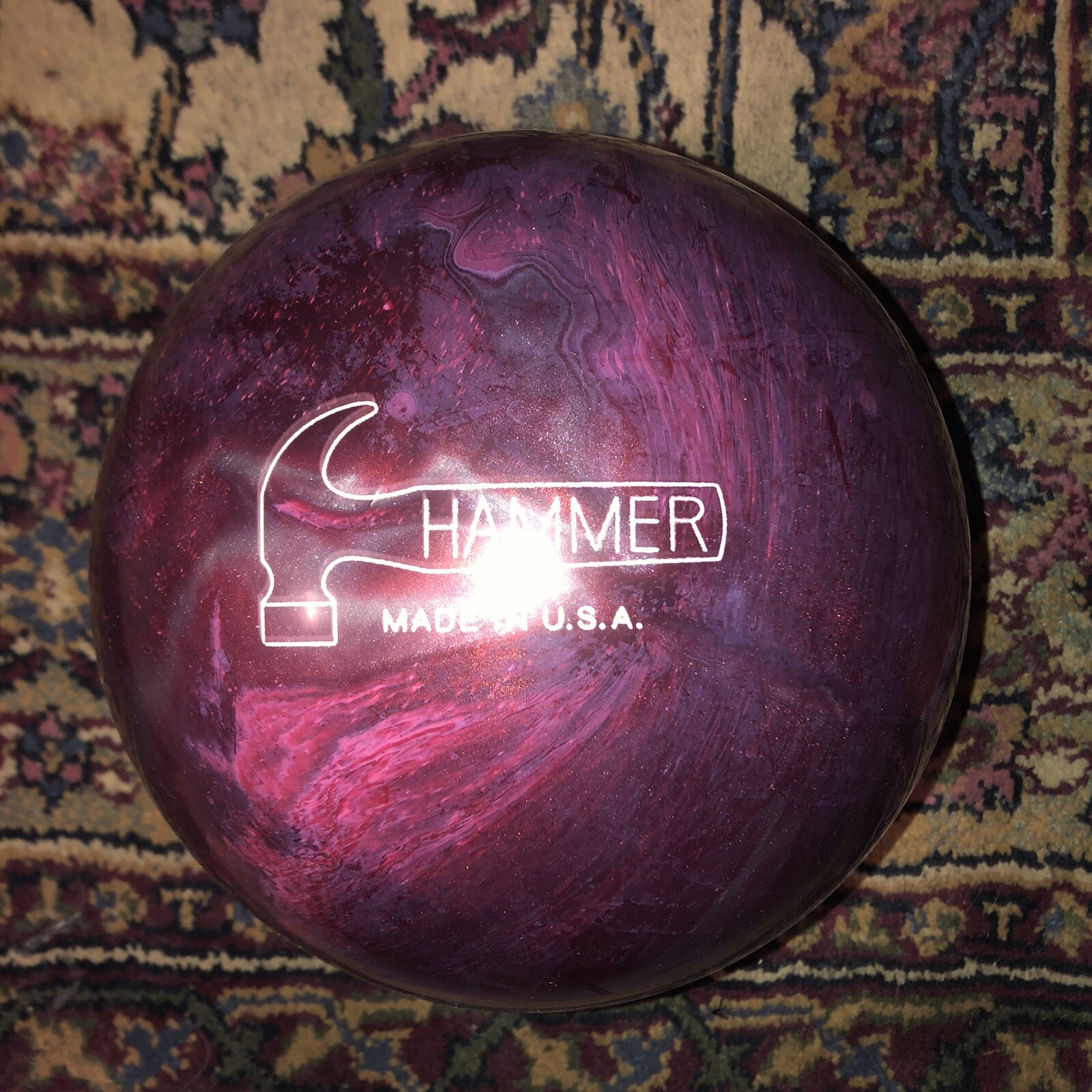 New Rare 15lb Hammer Raw Acid Bowling Ball eBay