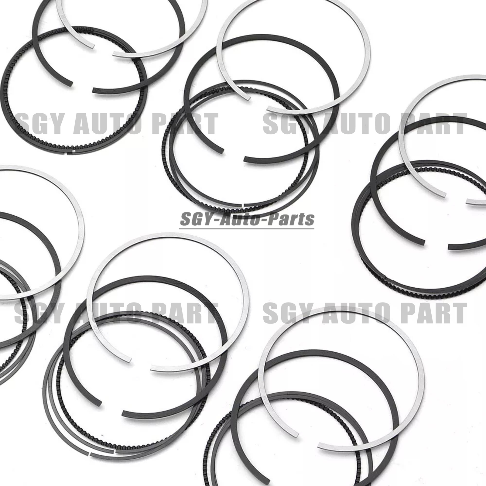For Porsche 911 Carrera S Turbo 991 997 MA1 MDA 3.8L 6pcs Piston Rings ...