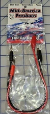 Mid America Products 429 Power Supply Leads 4mm Banana to Alligator Clips