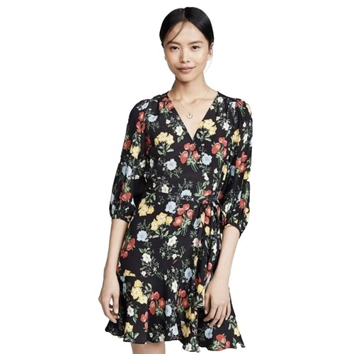 soho mixer silk dress Yumi Kim Silk Wrap Dress