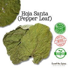 Yerba Santa - Hoja Santa - Bulk - Root Beer Leaf- Holy Leaf- Piper auritum