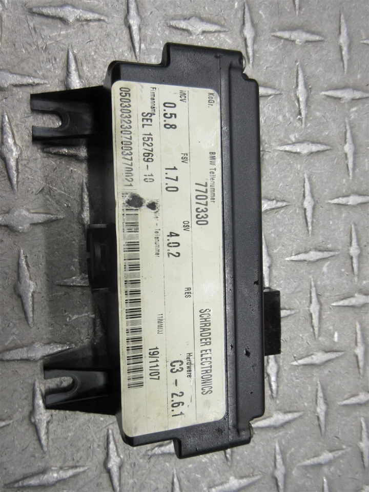 BMW R1200 R1200RT 2008 07-09 TPMS trasero sistema monitor de presión de neumáticos unidad de control Foto 2 de 4