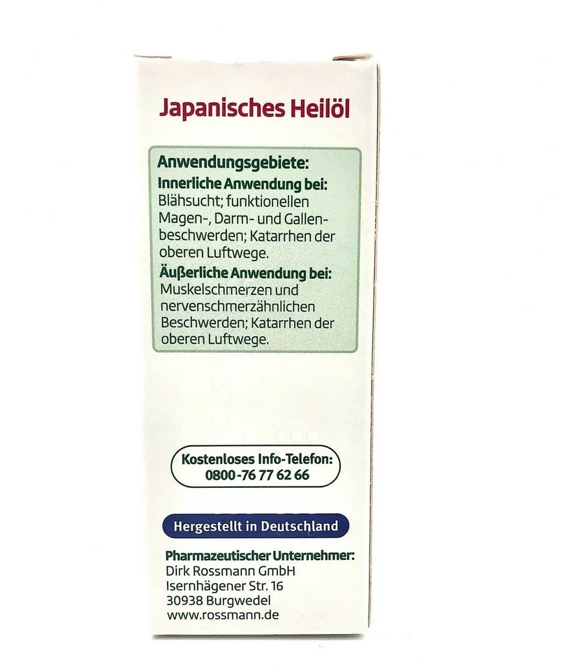 ✅ Altapharma Japanisches Heilöl, Minzöl, je 30ml ✅ - Bild 3 von 4