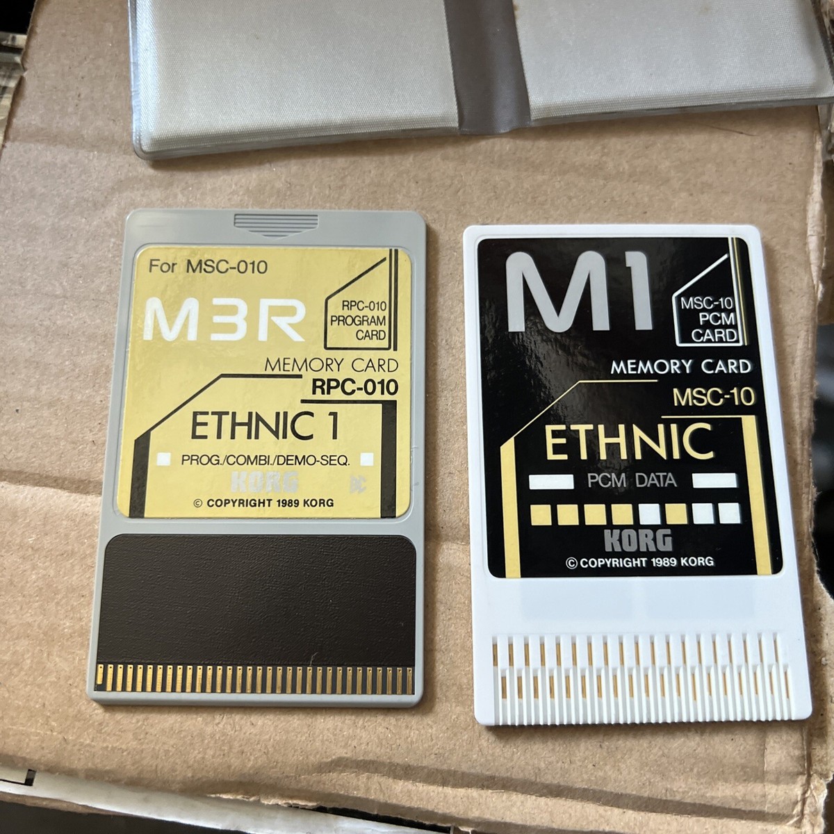KORG M1 MSC-4S ORCHESTRA 1 メモリーカード