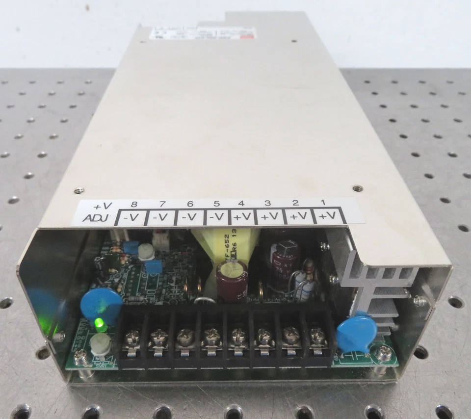 Fuente de alimentación CC C198277 Mean Well PSP-500-24F (100-240VAC, 24VDC, 16.7A/20.8A) Foto 2 de 4