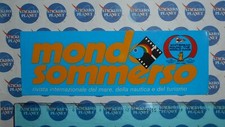 ADESIVO STICKER AUTOCOLLANT AUFKLEBER VINTAGE ORIGINAL MONDO SOMMERSO