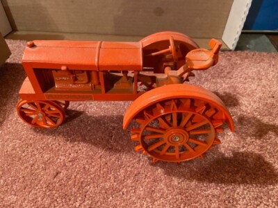 Unstyled Allis Chalmers WC AC tractor on steel wheels ORIGINAL