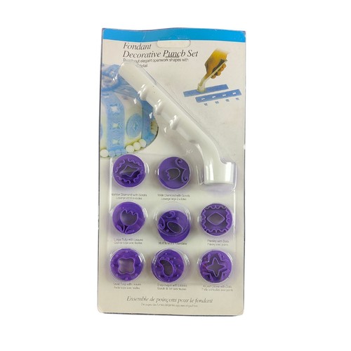 Fondant Decorative Punch Set eBay