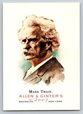 2007 Topps Allen & Ginter #108 Mark Twain