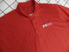 Shell FUELL REWARDS Gas Station Employee Mens Uniform Polo Shirt XL