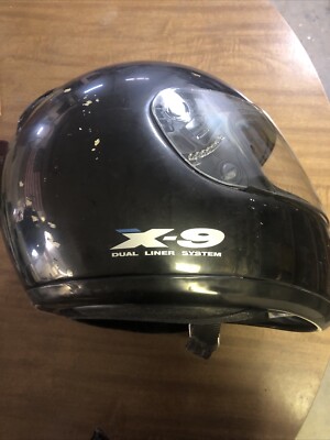 Shoei X-9 Helmet Size XXL Black Motorcycle Racing | eBay