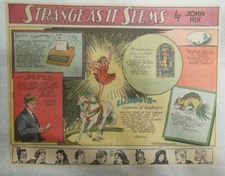 Strange As It Seems: Elizabeth Empress of Austria, Circus by Hix from 1/10/1942